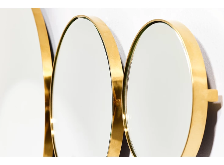 Set Spiegel Opera 8112.BFB goud Deknudt Mirrors