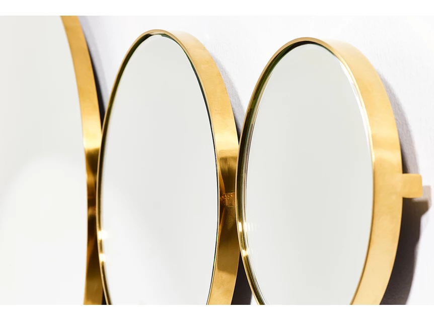 Set Spiegel Opera 8112.BFB goud Deknudt Mirrors