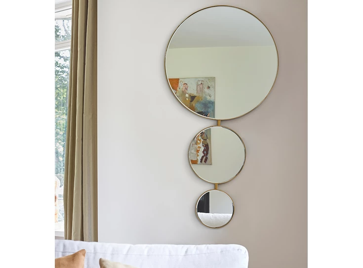 Front Spiegel Opera 8112.BFB goud Deknudt Mirrors