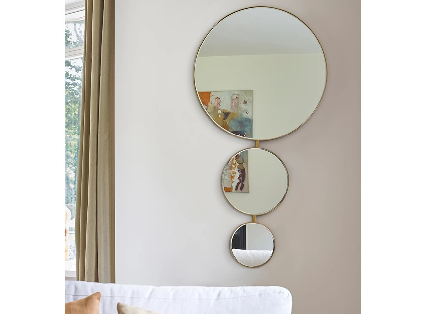 Front Spiegel Opera 8112.BFB goud Deknudt Mirrors