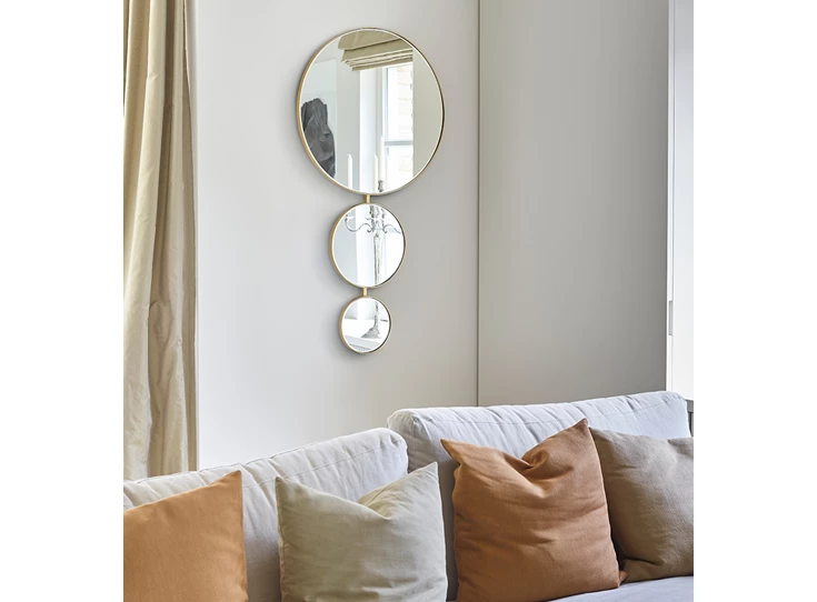 Zijkant Spiegel Opera 8112.BFB goud Deknudt Mirrors