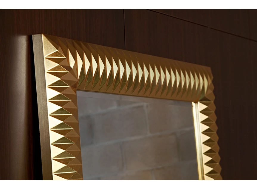 Bovenkant Spiegel Nick L Gold 2758.212 rechthoekig goud Deknudt Mirrors