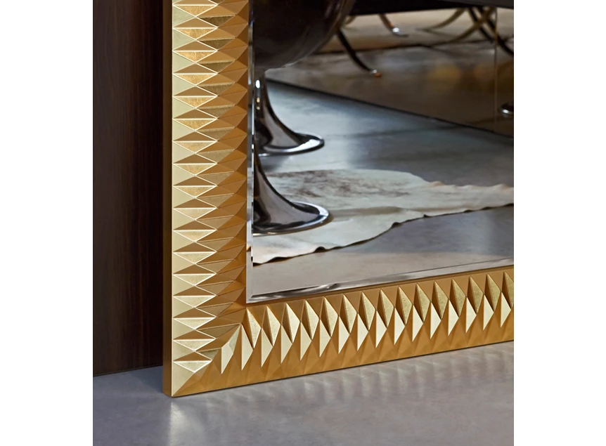 Onderkant Spiegel Nick L Gold 2758.212 rechthoekig goud Deknudt Mirrors