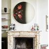 Front Spiegel Museo 2879.281 rond bloemen kunst Deknudt Mirrors