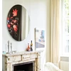 Zijkant Spiegel Museo 2879.281 rond bloemen kunst Deknudt Mirrors