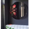 Badkamer Spiegel Museo 2879.281 rond bloemen kunst Deknudt Mirrors