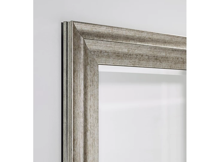 Detail Spiegel Metz Silver Hall 2836.362 rechthoekig zilver Deknudt Mirrors