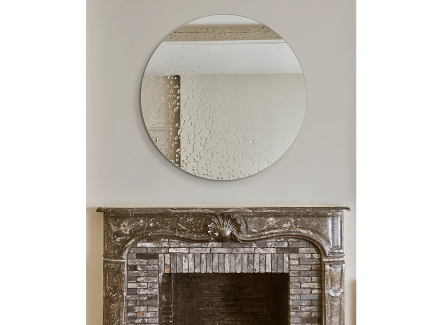 Sfeerfoto Spiegel Matin 2908.301 rond handwerk Deknudt Mirrors