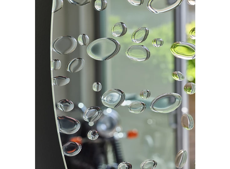 Front Spiegel Matin 2908.301 rond handwerk Deknudt Mirrors