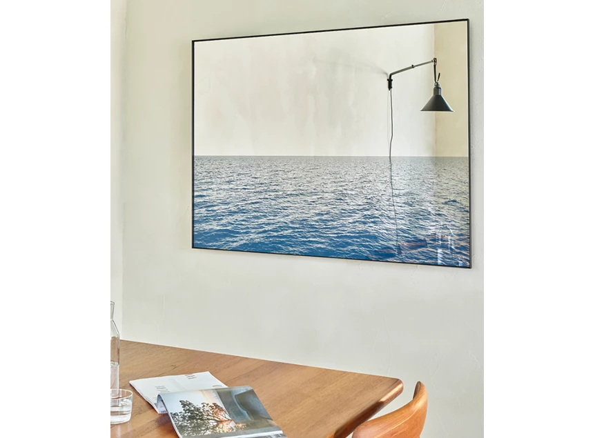 Eetkamer Spiegel Maro 2896.281 rechthoekig kunstwerk zee Deknudt Mirrors