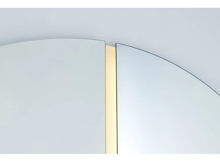 Detail Spiegel Luna Light Round M 2869.390 rond Deknudt Mirrors