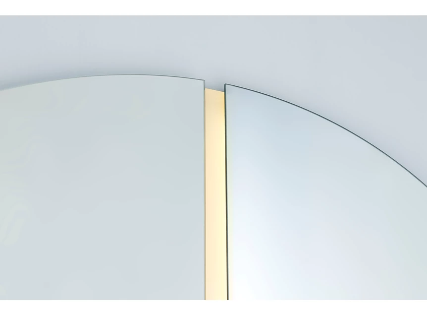 Detail Spiegel Luna Light Round M 2869.390 rond Deknudt Mirrors
