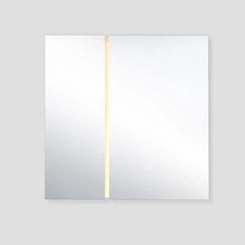 Spiegel Luna Light Rect M 2869.290 vierkant Deknudt Mirrors