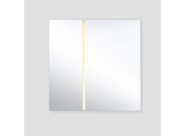 Spiegel Luna Light Rect M 2869.290 vierkant Deknudt Mirrors