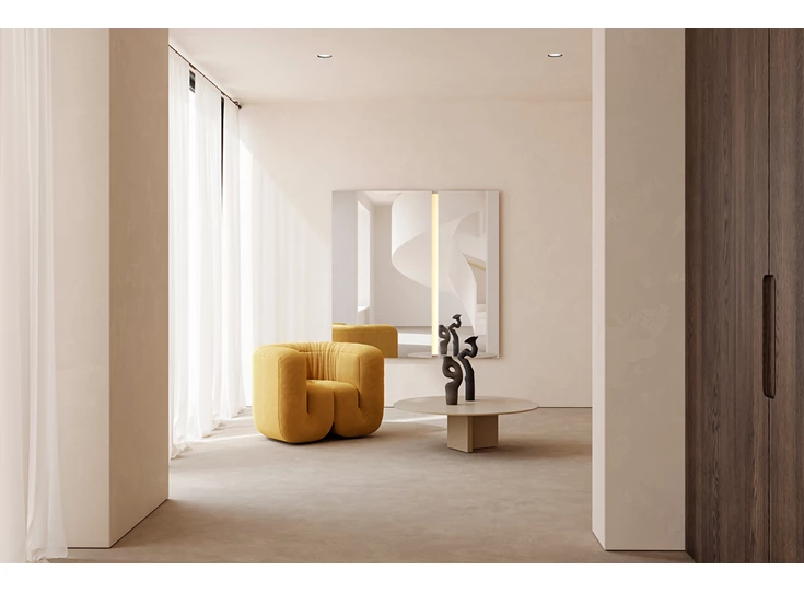 Sfeerfoto Spiegel Luna Light Rect M 2869.290 vierkant Deknudt Mirrors