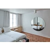 Sfeerfoto Spiegel Luna Black Round M 2869.350 rond Deknudt Mirrors