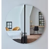 Front Spiegel Luna Black Round M 2869.350 rond Deknudt Mirrors