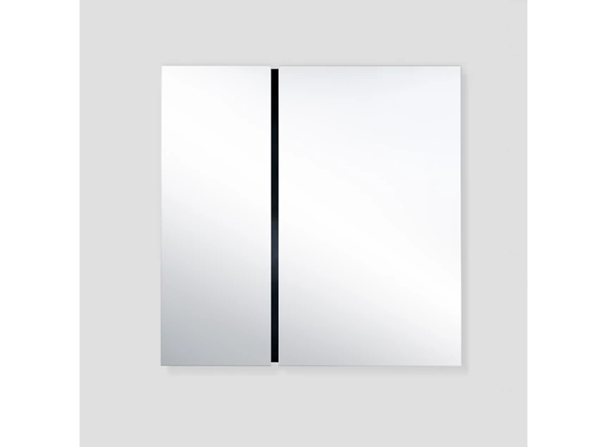 Spiegel Luna Black Rect M 2869.250 vierkant Deknudt Mirrors