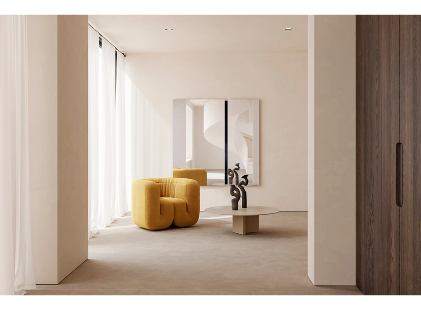 Sfeerfoto Spiegel Luna Black Rect M 2869.250 vierkant Deknudt Mirrors