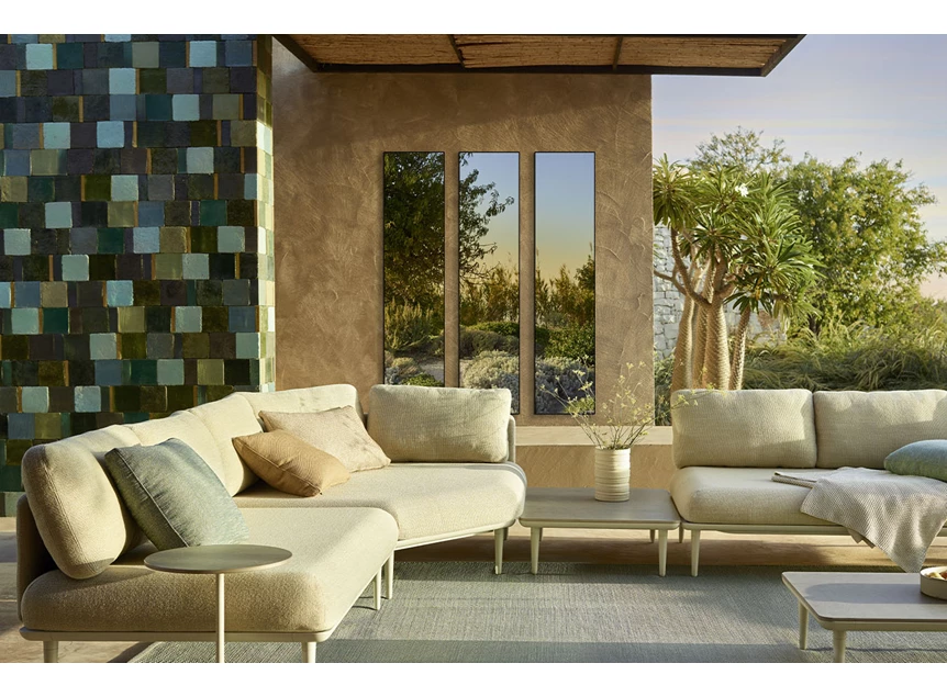 Set Spiegel Lucka Outdoor Black Hall 2900.351 rechthoekig Deknudt Mirrors