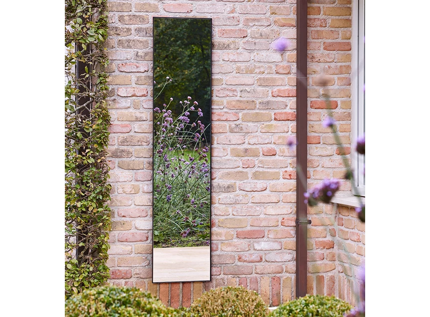 Front Spiegel Lucka Outdoor Black Hall 2900.351 rechthoekig Deknudt Mirrors