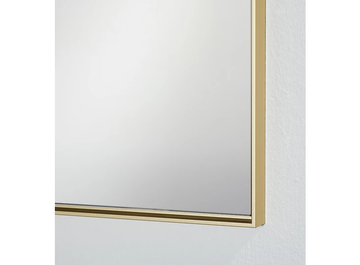 Detail Spiegel Lucka Gold XL 2795.431 rechthoekig goud Deknudt Mirrors