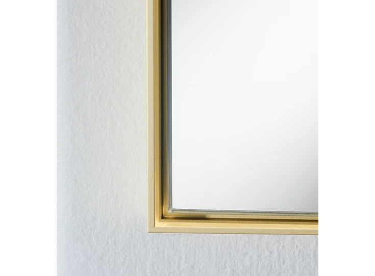 Kader Spiegel Lucka Gold XL 2795.431 rechthoekig goud Deknudt Mirrors