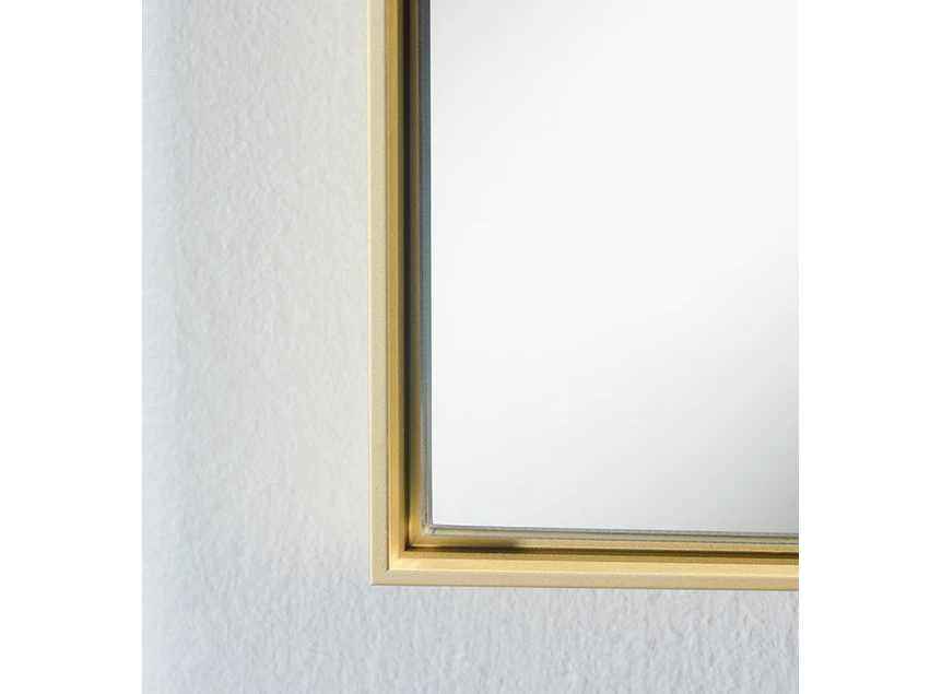 Kader Spiegel Lucka Gold XL 2795.431 rechthoekig goud Deknudt Mirrors
