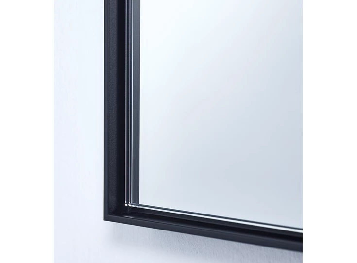 Kader Spiegel Lucka Black XL 2795.451 rechthoekig zwart Deknudt Mirrors