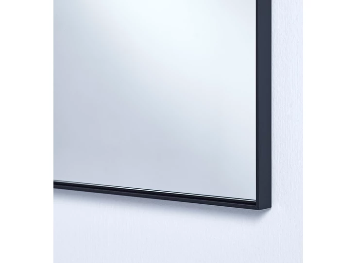 Detail Spiegel Lucka Black XL 2795.451 rechthoekig zwart Deknudt Mirrors