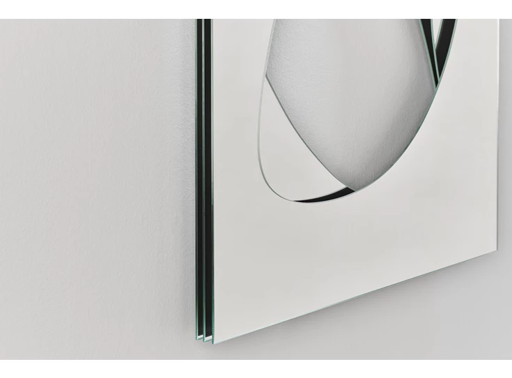 Onderkant Spiegel Infinito 2923.201 rechthoekig Deknudt Mirrors