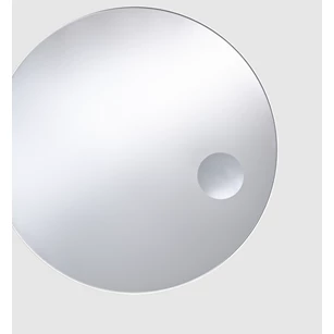 Spiegel Hoop Zoom White M 2881.278 rond Deknudt Mirrors