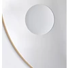 Detail Spiegel Hoop Zoom Bronze M 2881.218 rond Deknudt Mirrors