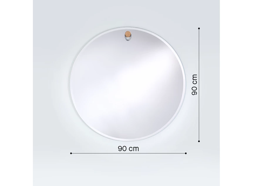 Afmetingen Spiegel Globo M 2796.202 rond Deknudt Mirrors