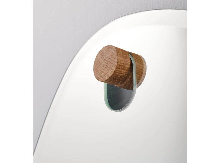 Natuur eik dop Spiegel Globo Lago 2888.302 organisch Deknudt Mirrors