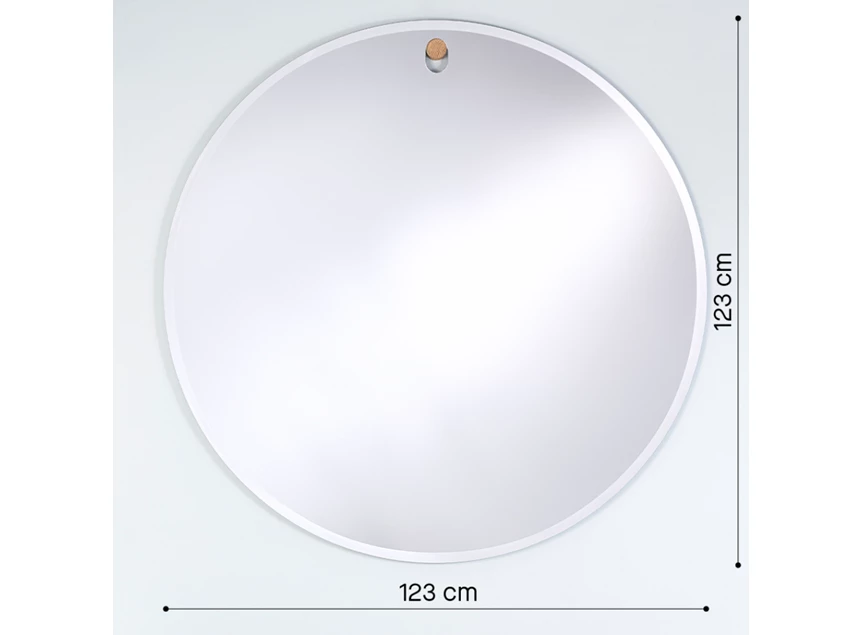 Afmetingen Spiegel Globo L 2796.302 rond Deknudt Mirrors