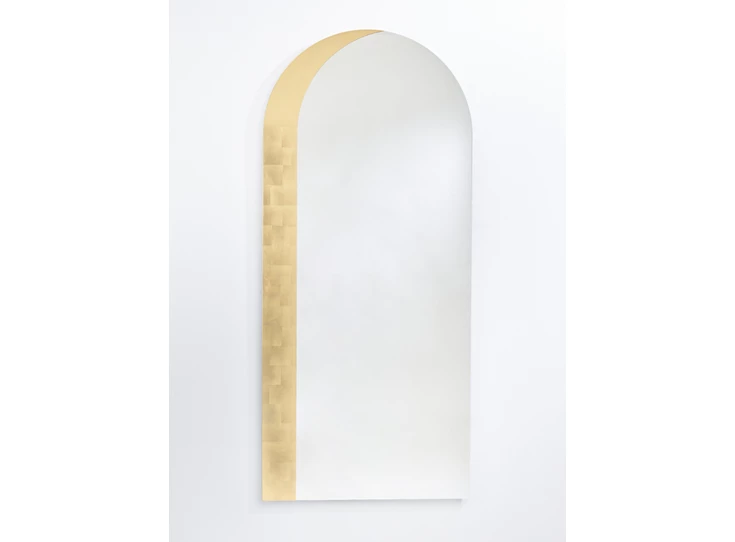 Spiegel Gallery 2928.411 afgerond goud Deknudt Mirrors
