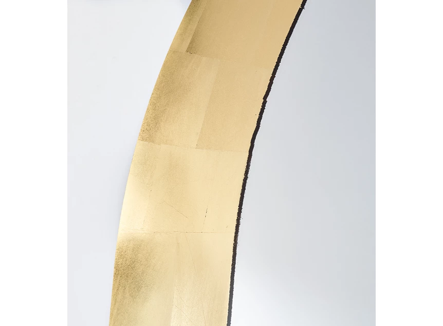 Detail Spiegel Gallery 2928.411 afgerond goud Deknudt Mirrors