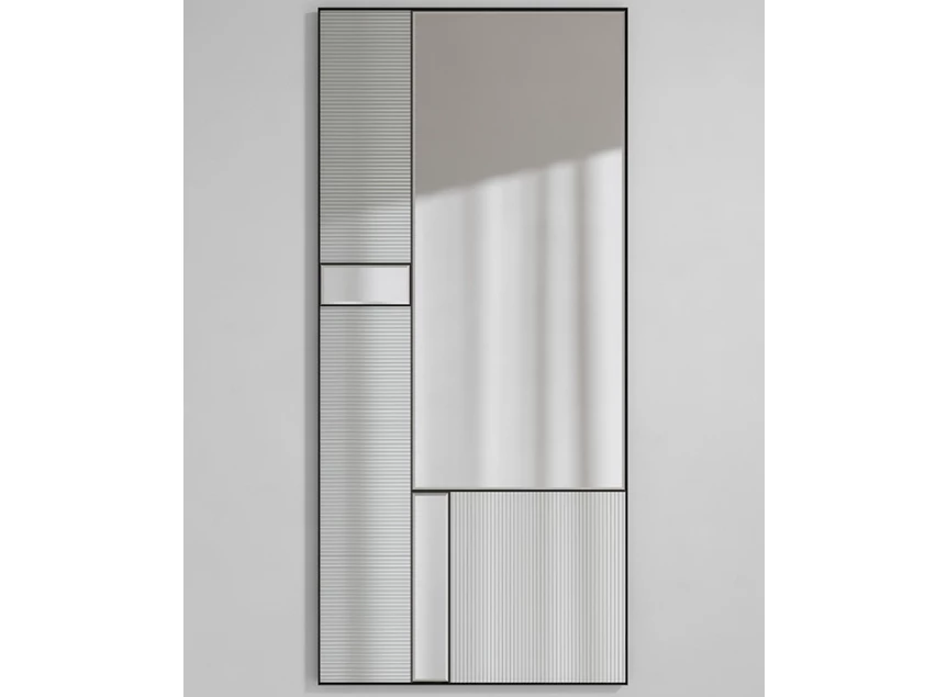 Spiegel Finestra Flutes XL 2878.402 rechthoekig Deknudt Mirrors