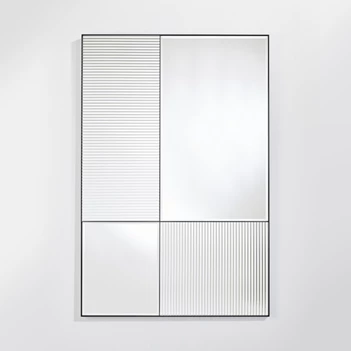 Spiegel Finestra Flutes Rect 2878.202 rechthoekig Deknudt Mirrors