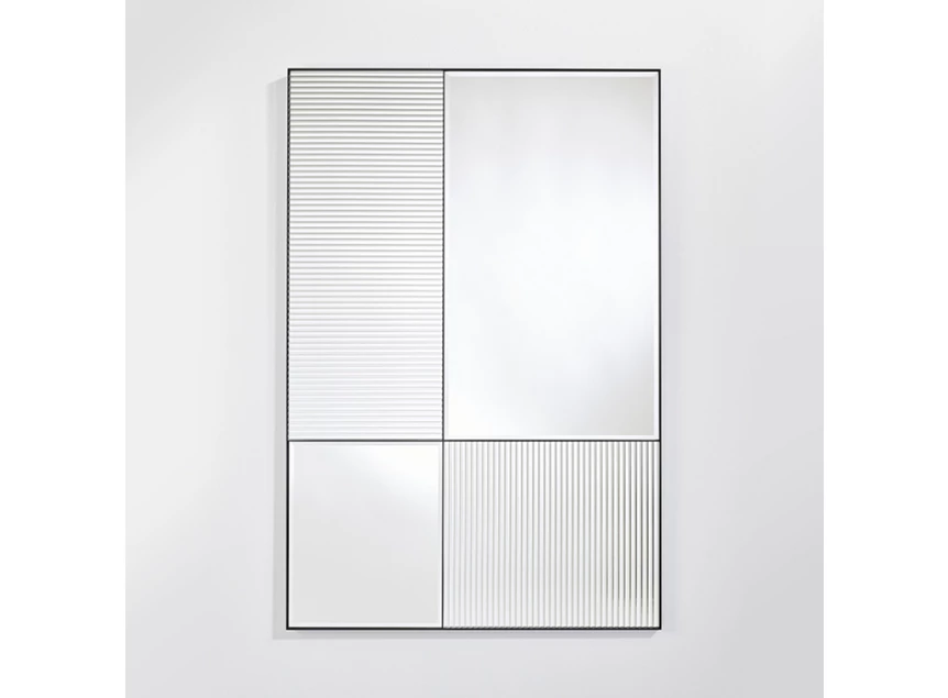 Spiegel Finestra Flutes Rect 2878.202 rechthoekig Deknudt Mirrors
