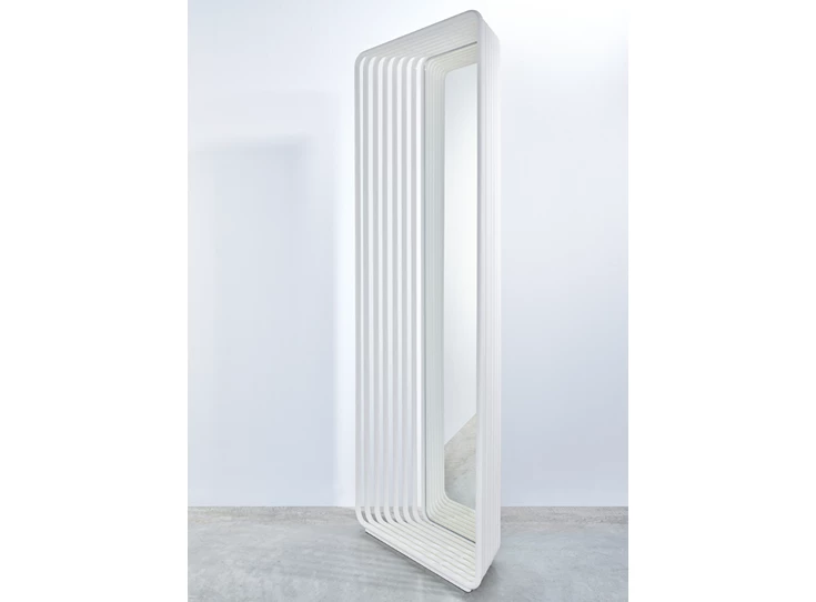 Achterkant Spiegel Echo White 2907.470 vrijstaand Deknudt Mirrors