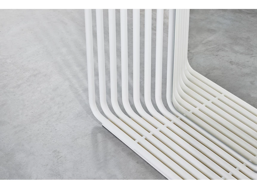 Detail Spiegel Echo White 2907.470 vrijstaand Deknudt Mirrors