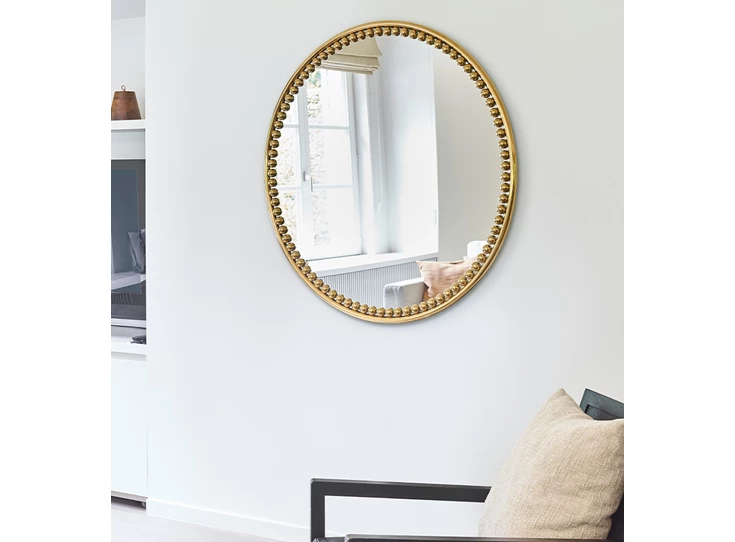 Zijkant Spiegel Diva Round 8110.BFN rond Deknudt Mirrors