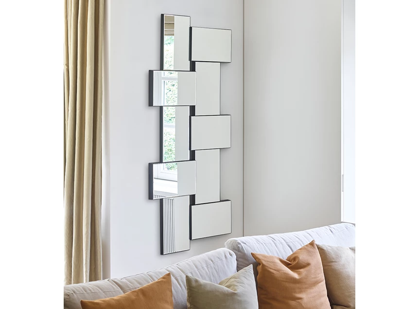 Sfeerfoto Spiegel Criss Cross 9035.ASB rechthoekig Deknudt Mirrors