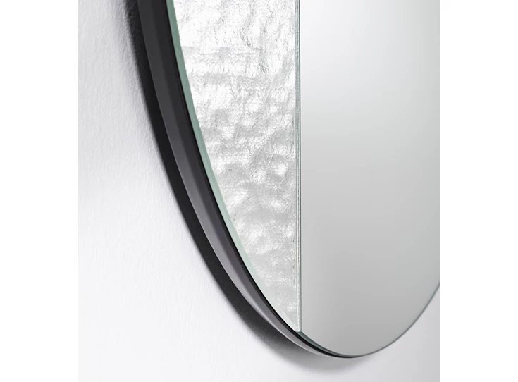 Detail Spiegel Cord Deco M 2813.101 rond Deknudt Mirrors
