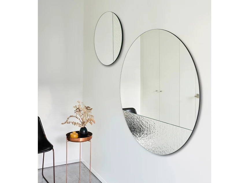 Set zijkant Spiegel Cord Deco M 2813.101 rond Deknudt Mirrors