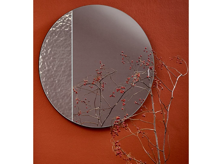 Front Spiegel Cord Deco M 2813.101 rond Deknudt Mirrors