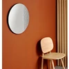 Zijde sfeerfoto Spiegel Cord Deco M 2813.101 rond Deknudt Mirrors