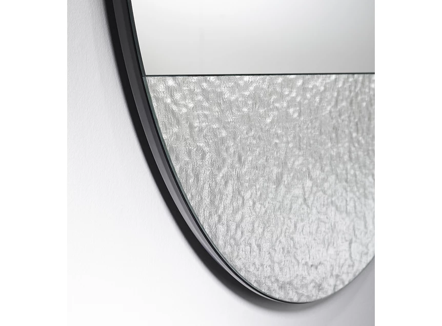 Detail Spiegel Cord Deco L 2813.201 rond Deknudt Mirrors